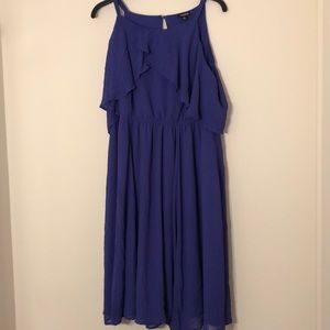 Torrid purple flowy dress